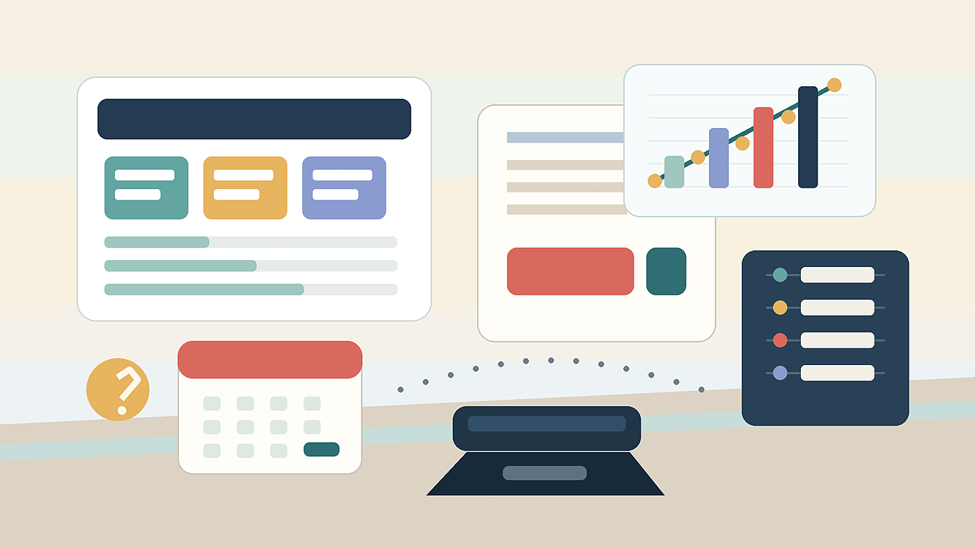 Editorial illustration of a reservist call-up myth check with a salary graph, SAF100 notice, OneNS panel, and manpower planning board on a desk