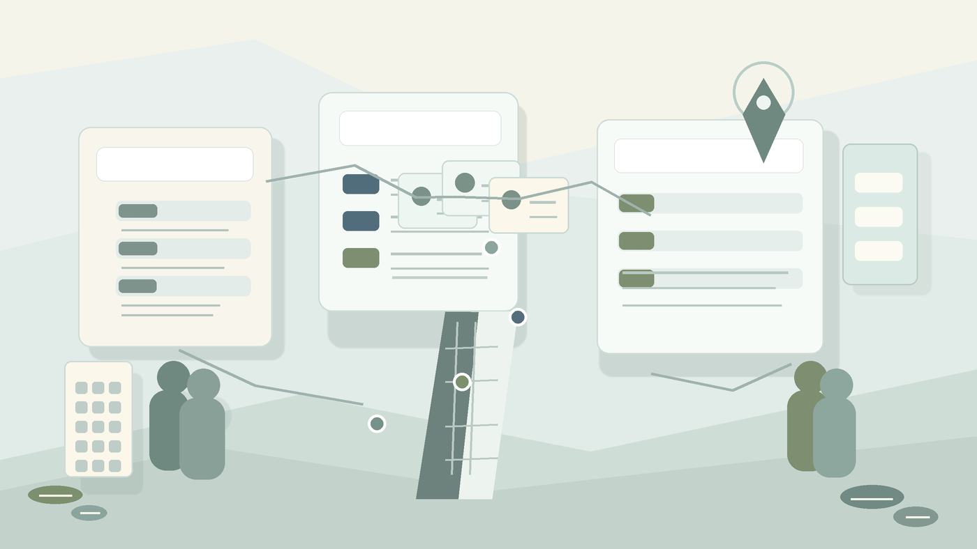 Neutral editorial illustration of an early BMT adjustment pathway with bunk check-in cards, family call windows, and support-route markers